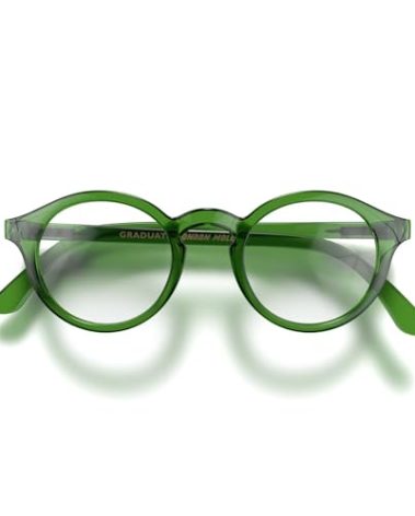 LONDON MOLE® Graduate reading glasses | Cool round panto shaped readers | Men’s Women’s Unisex | Spring hinges