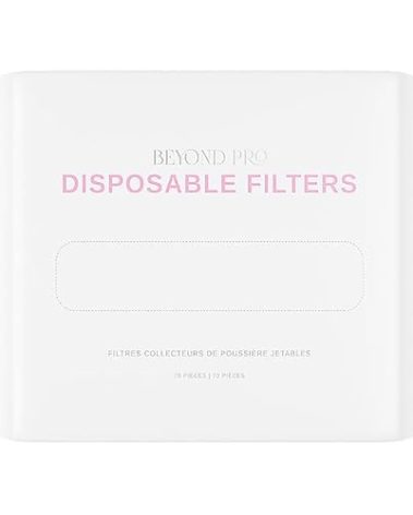 Kiara Sky Disposable Filters for Maximum Particle Entrapment for use with the Beyond Pro Dust Collector - 70 pieces