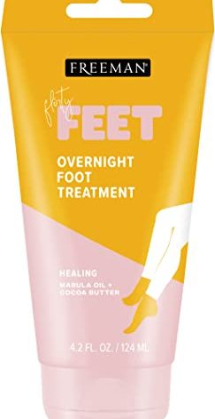 Freeman Bare Foot Overnight Foot Treatment 4.2 Ounce (124ml) (2 Pack) (18401-QBC-OS)