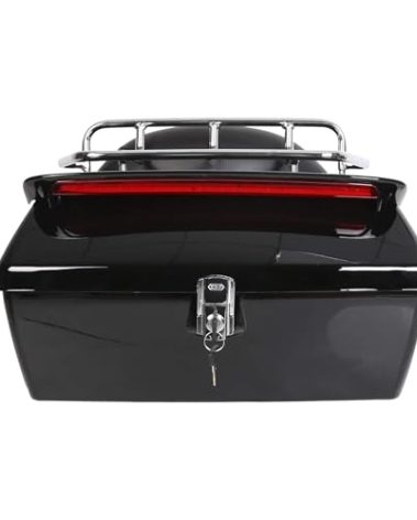 Universal Motorcycle Trunk Tour Pack Tail Box Luggage For Harley Road King Steet Road Glide Fatboy Softail Honda Yamaha Cruiser