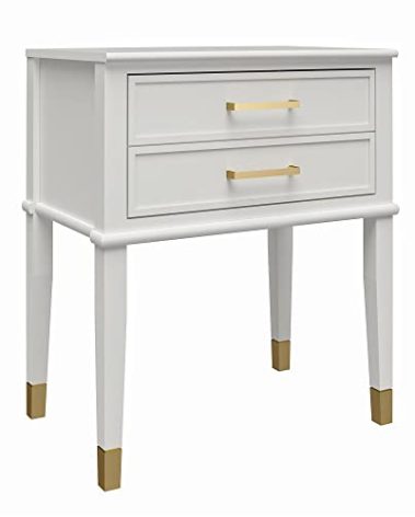 CosmoLiving by Cosmopolitan Westerleigh End Table, White
