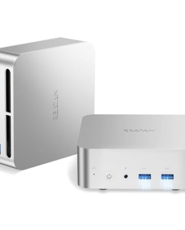 Reatan Intel Silver9 Mini PC Full-Metal Core i9-12900HK(14C/20T,Turbo5.0GHz) 16GB DDR4 512GB SSD 3200 MHz RAM, Mini Gaming Desktop Computers Triple Display, 2.5Gbps LAN, HDMI 2.1, Wi-Fi 6/BT5.2