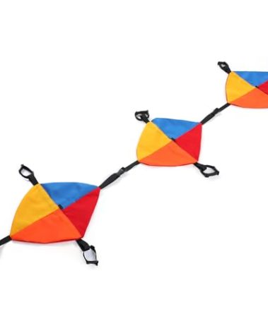 Yoojahow Children Safety Walking Rope for Preschool with Pockets Fits Up to 6 Children 2 Teachers for Toddlers Kids Outdoor Daycare Walk line Guides