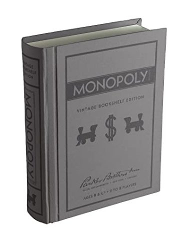 WS Game Company Monopoly Vintage Bookshelf Edition