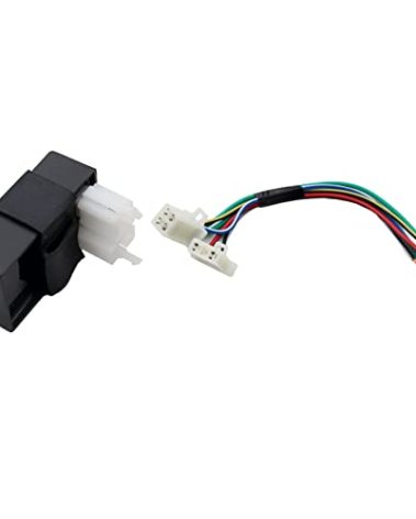 6 Pin AC CDI Box CDI Cable Wire Harness Adapter Connector for GY6 4 Stroke 50cc 110cc 125cc 150cc 200cc 250cc 300cc Scooter Moped Quad ATV Go Kart Bike Taotao Jonway JCL (AC-CG-S)