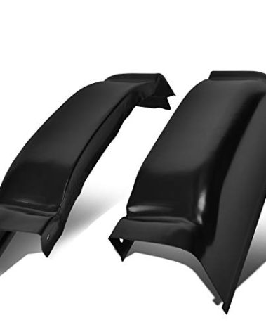 DNA MOTORING Pair 1/8 Inches Thick Rear Cab Corners Compatible with 99-06 Silverado/Sierra 1500 2500HD 3500HD Extended Cab, ZTL-Y-0119