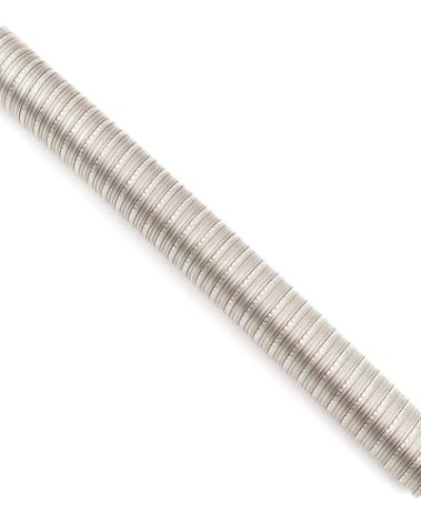 1.28x15.82" Exhaust Flex Pipe for Car,Double-layer Flex Pipe Exhaust for Efficient Exhausts & Improving Running Efficiency,Stainless Car Accessories Flexible Pipes for Auto System