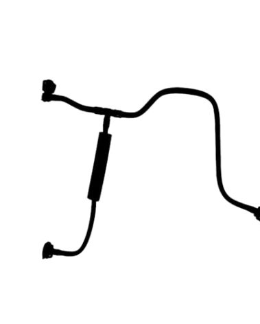 Radiator Expansion Hose Coolant Reservoir Return Pipe Compatible for Range Rover Velar L560 For Jaguar F-Pace Rubber Car 2018-2020 3.0L SC V6 Rep# LR091813 T4A1783 T2H1438 GX738C362