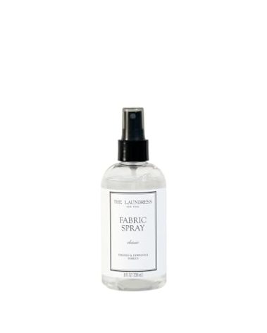 The Laundress Classic Fabric Spray, Wrinkle Release Spray, Upholstery and Linen Spray, Fabric Refresher, Clean Laundry Scent, 8 Fl Oz