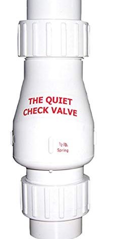 Campbell FBA_B-0823-20 CHECK VALVE QUIET WHT 2" [Misc.], No Size, No Color