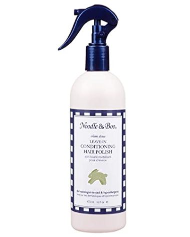 Noodle & Boo Moisturizing Conditioning Hair Polish Detangler for Newborn and Baby, 16 fl. oz.