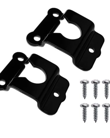 𝟐 𝐏𝐜𝐬 74604-01A No Drill Bracket Mounting Kit, Fit for AMP Research Bed Xtender Max, Sport and Moto 1984-2024 All Models, Truck Bed Tailgate Extender Hardware, Universal