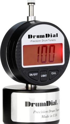 ahead Drum Dial Digital Precision Drum Tuner with Carry Case, ADDD,Black