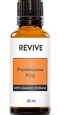 Frankincense King Essential Oil Blend 30mL by Revive Essential Oils - 100% Pure Therapeutic Grade, for Diffuser, Humidifier, Massage, Aromatherapy, Skin & Hair Care