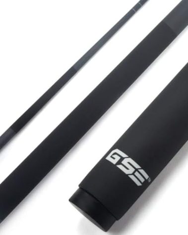 GSE Games & Sports Expert 58" 2-Piece Fiberglass Graphite Composite Billiard Pool Cue Stick for Men/Women, Billiard Cue Stick for House or Commercial/Bar Use (Matte Black, 21 Oz)