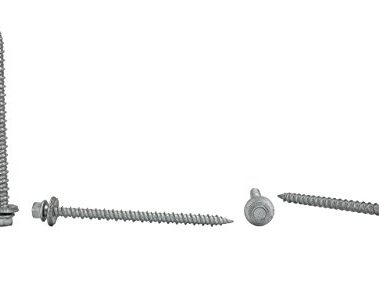 #10 x 3" Hex Washer Head Metal Roof Screw. *(Multiple Sizes in Listing)*. Self Starting/self Tapping Metal to Wood, Sheet Metal Roofing, siding Screws with EPDM Washer Seal.100 PCS (#10 x 3")