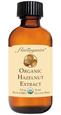 Flavorganics Organic Extract, Hazelnut, 2 Ounce