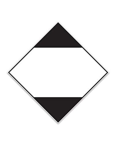 500 4.25" X 4.25" ORM-D Shipping Labels, Diamond Limited Quantity of Dangerous Goods Labels by Kenco (Blank Limited Quantity)