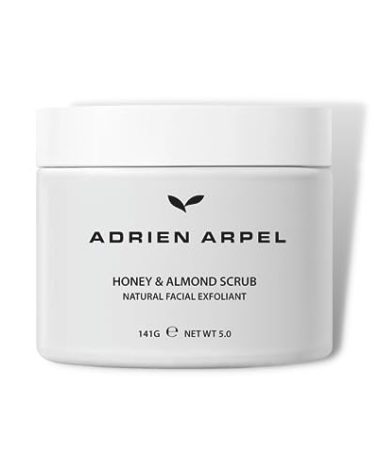 Honey Almond Skin Scrub by Adrien Arpel, Face Mask Helps Improve Skin Tone and Texture, Moisturizing and Smoothing