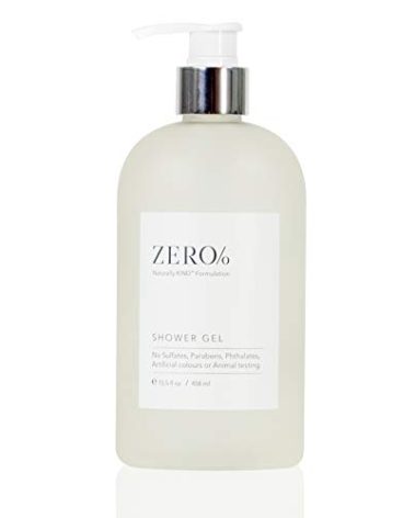 Gilchrist & Soames Zero% Unisex Shower Gel and Body Wash - 15.5oz - Light and fresh, Gently Cleansing, Zero Parabens, Sulfates, and Phthalates