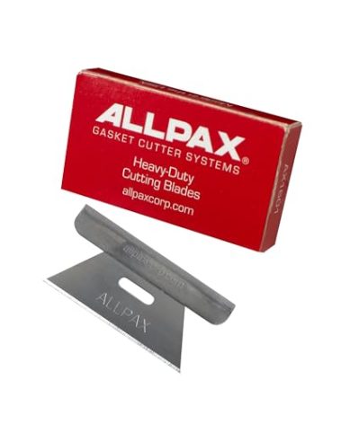 Allpax Heavy-Duty Replacement Cutting Blades for Extension-style Gasket Cutters - Stainless Steel, Durable, Sharpened - Pack of 6 (AX1601)