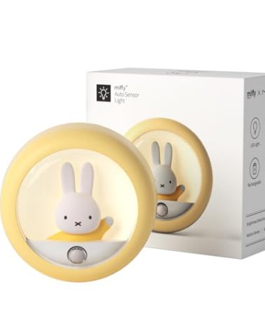 Miffy Motion Sensor Night Light (Yellow)