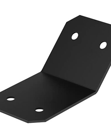 Fanmao 8-Pack 45 Degree Angle Brackets for 6x6 Nominal Posts, Pergola & Gazebo Lumber Connector, 11-Gauge