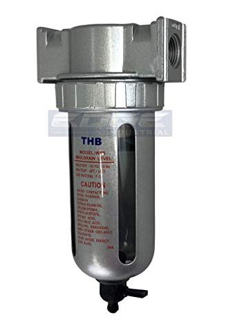 1/2" Particulate filter water trap seperator moisture Compressed Air Compressor