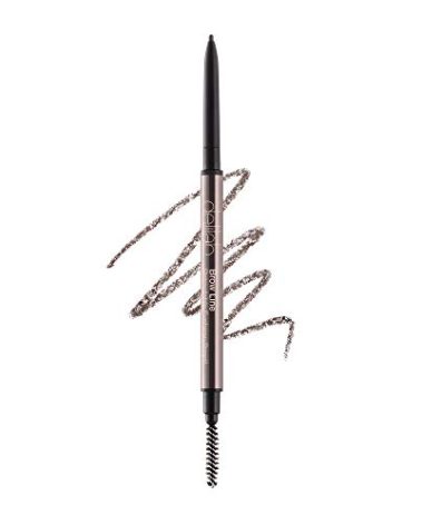 delilah - Retractable Eye Brow Pencil with Brush - Sable - Long-Lasting Defined Brows - Slim Shaped - All Day Wear - Vegan - Paraben Free - 0.002 Oz