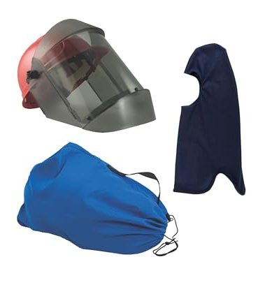 Oberon Arc Flash Face Shield - 12 Cal - Hard Cap and Face Shield Kit - TCG Series