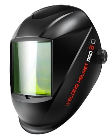 TRQWH Laser Welding Helmet OD8+ 190nm-450nm&900nm-1100nm Large Viewing Laser Safety Helmet Protective Mask Eye Protection for Laser Welding/Laser Cutting/Laser Cleaning/Laser Marking