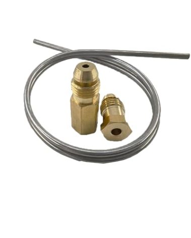 lrnyso Replacement heater fireplacesc central heating system onnecting pipe Pilot Tubing set 20" Long 392449-1 392449-4 fits Honeywell Resideo Heaters DV1004 Empire Heater DV25-2 DV35-2 etc