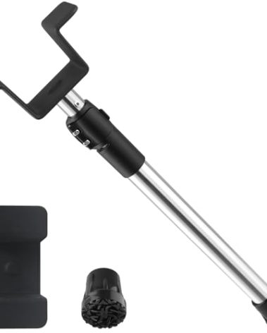 Quynhni Brake Pedal Depressor Tool, Truck Pedal Depressor Adjustable and Extendable19-41 Stainless Steel Double-Headed Anti-Slip Design Suitable for Automotive Rrake System Repair Work