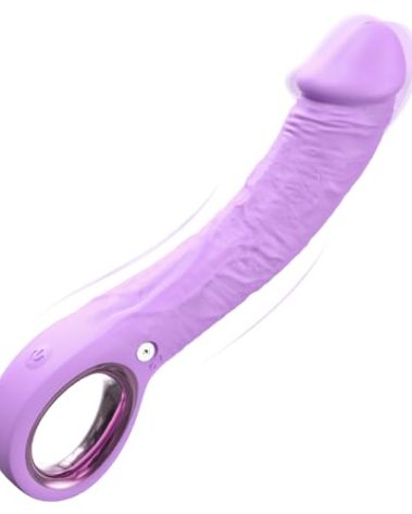 Sex Toys 7.8 Inch G Spot Vibrator, Realistic Dildo Vibrators with 10 Vibrating Modes, Waterproof Clitoris Vibrator Adult Toys, Penis Vibrator Female Sex Toy Sexual Pleasure Tools for Women (Purple)