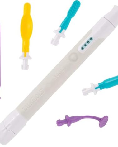 TalkTools Sensi Kit & 5 Tips - Sensory Therapy Tool for Speech and Feeding, Autism Sensory Products, ADHD Tools, Speech Therapy Gifts for Autism Children (Grey)