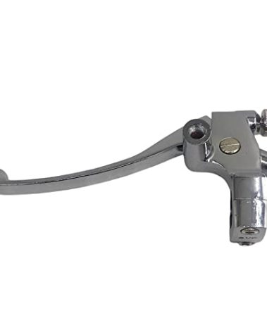 XDF 1" 25mm Left Clutch Lever Perch Compatible for Honda Shadow VT600 VT750 VT1100 VT1300 VTX1300 VF750 Motorcycle Handlebar Mirror Base Mount 53172-MR1-000(Chrome )