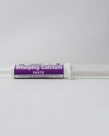 Canine Whelping Calcium Paste Combines Calcium Propionate, Calcium Lactate and Vitamin D3 for Better Calcium Absorption