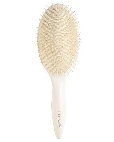 The Hair Edit Cream Finish & Shine Boar Bristle Hair Brush