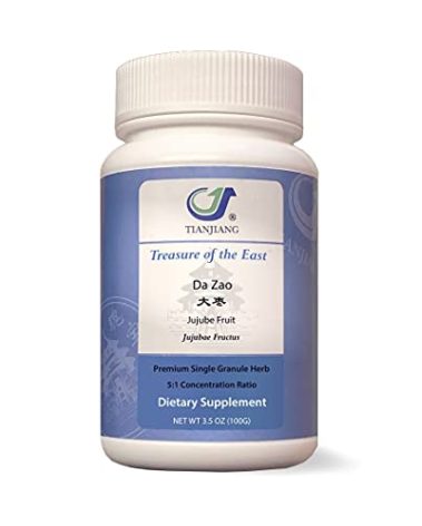 Treasure of The East, Jujube Fruit - Da Zao (5:1 Concentrated Herbal Extract Granules, 100g)