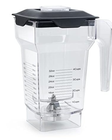 75 oz Container Pitcher for Blendtec Blenders, for Blendtec Jar Replacement, Compatible with Blendtec Blenders All Consumer Models, Includes Container, Blade & Lid