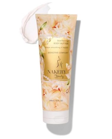 Nakery Neck Creams for Tightening & Firming Skin - Tightening Cream for Body & Face - Neck Firming Cream for Aging Skin - Neck Tightening Cream & Body Cream for Extremely Dry Skin - Seductive Comfort