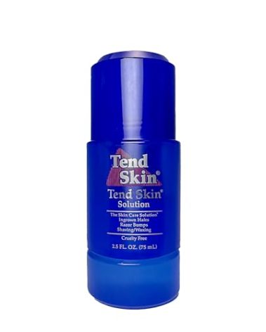 Tend Skin Razor Bump Solution Refillable Roll-On Solution For Unsightly Razor Bumps, Ingrown Hair And Razor Burns, Post Shaving and Waxing Toner for Men and Women, 2.5 Oz