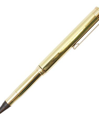 Travelers Company 36727006 Brass Rollerball Pen, Solid Brass