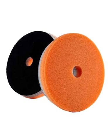 Lake Country 5.5" HDO Orange Foam Polishing Pad (1-Pack) – Premium Heavy Duty Orbital Polishing Pad for Painted Surfaces – Fits 5" Backing Plate