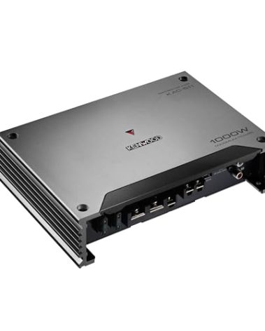 Kenwood KAC-511 Class D Digital Mono Amplifier with Variable Low-Pass Crossover - Black