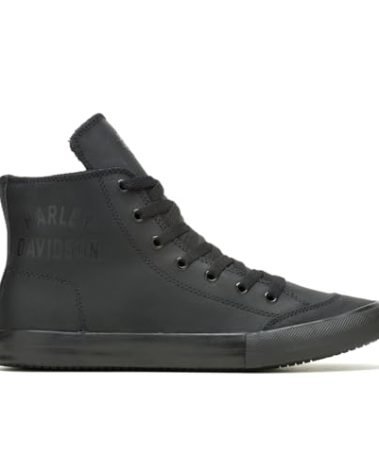 Harley-Davidson Men's Nathan Sneaker, Black, 12