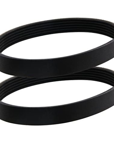 Powswopx 2 Pack 135J6 Planer Drive Belt Replacement Drive V Belt for Delta 22-540 22-546 TP300, Ryobi AP10, Wen 6550