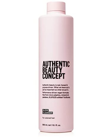 Authentic Beauty Concept Glow Cleanser | Cleansing Shampoo for Color Treated Hair | Color-Preserving | Moisturizes Colored Hair | Vegan & Cruelty-free | Sulfate-free | 10.1 fl.oz