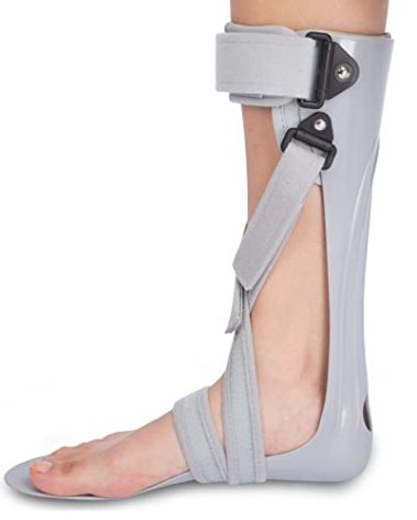 GHORTHOUD AFO Foot Drop Brace Splint Ankle Foot Orthosis Walking with Shoes or Sleeping for Stroke Hemiplegia(Medium-Left)