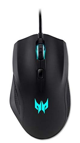 Acer Predator Cestus 320 RGB Gaming Mouse – On-The-Fly DPI Shift Setting, On-Board Memory and Programmable Buttons